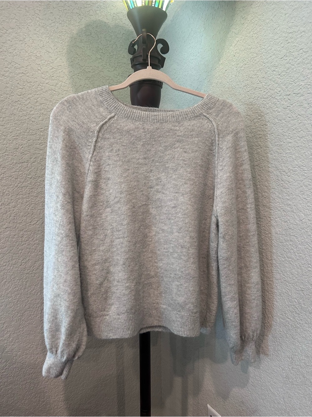 Vince Camuto Heather Gray Crewneck Sweater